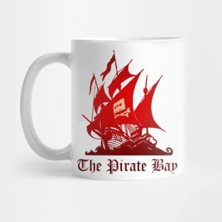 The Pirate Bay  , logo, file sharing website Mug